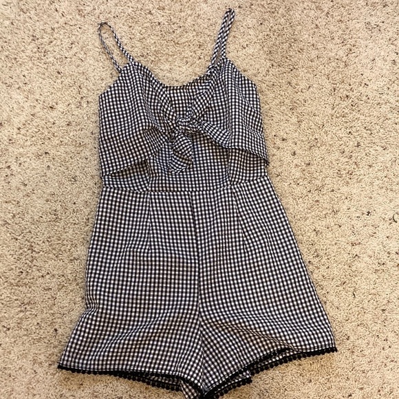 Speechless gingham romper - Picture 1 of 3